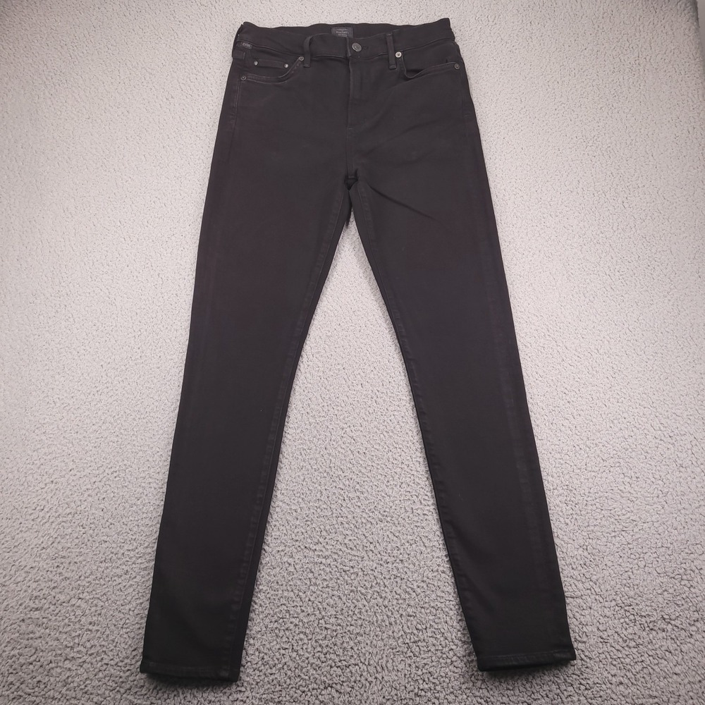 COH Jeans Size 29 Rocket Mid Rise Skinny Black Stretch Denim